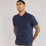 THREADBARE Mens Cram Polo Navy