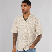 THREADBARE Mens Hall Shirt Ecru