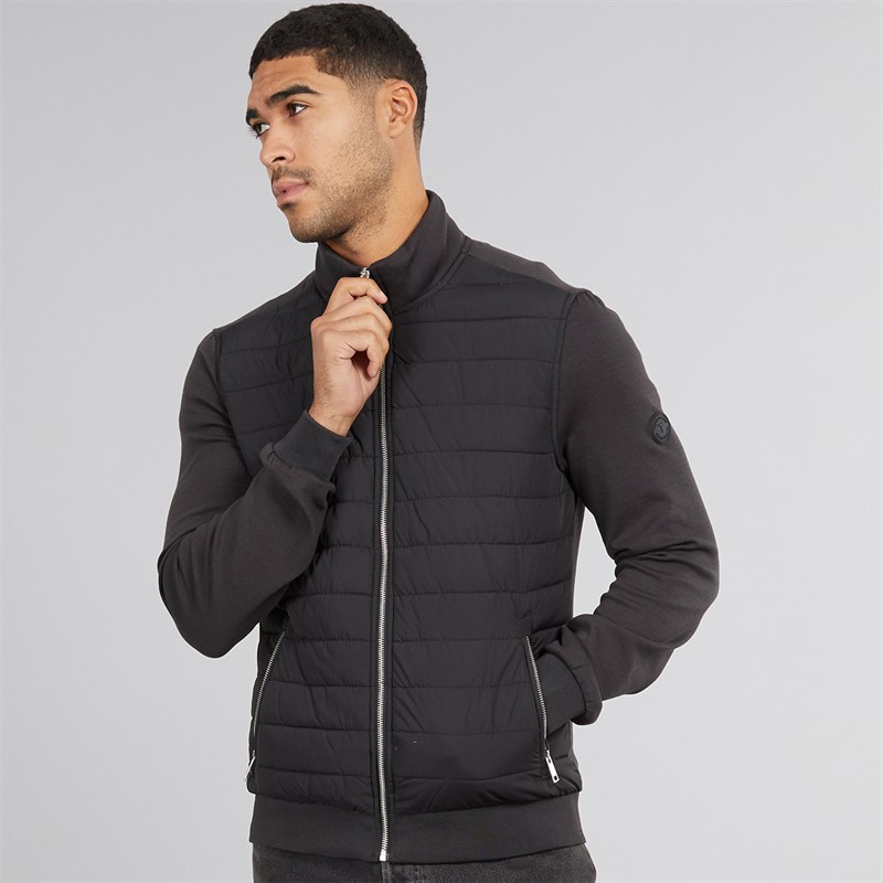 THREADBARE Mens Doncester Jacket Black