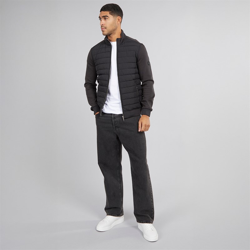 THREADBARE Mens Doncester Jacket Black