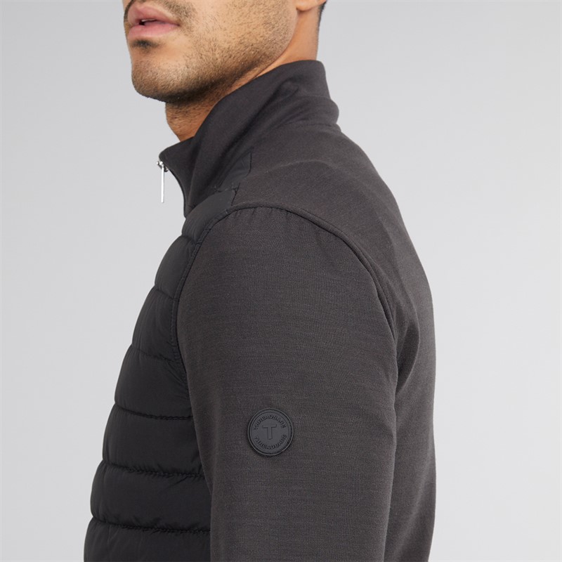THREADBARE Mens Doncester Jacket Black