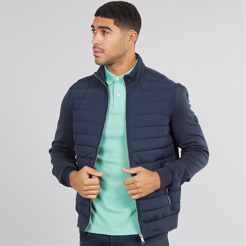 THREADBARE Mens Don Jacket Navy