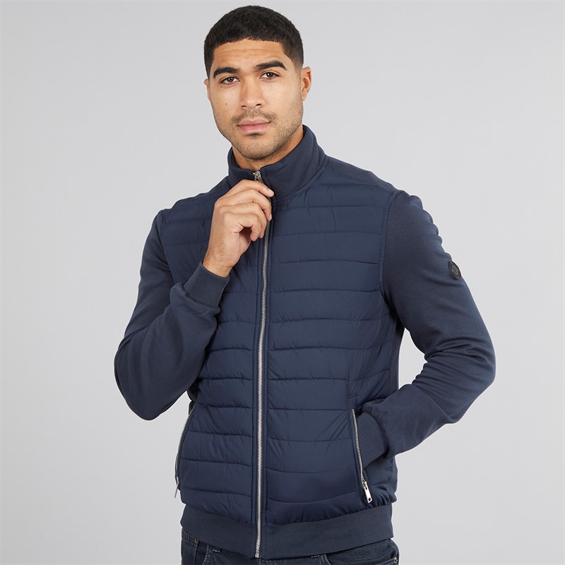 THREADBARE Mens Don Jacket Navy
