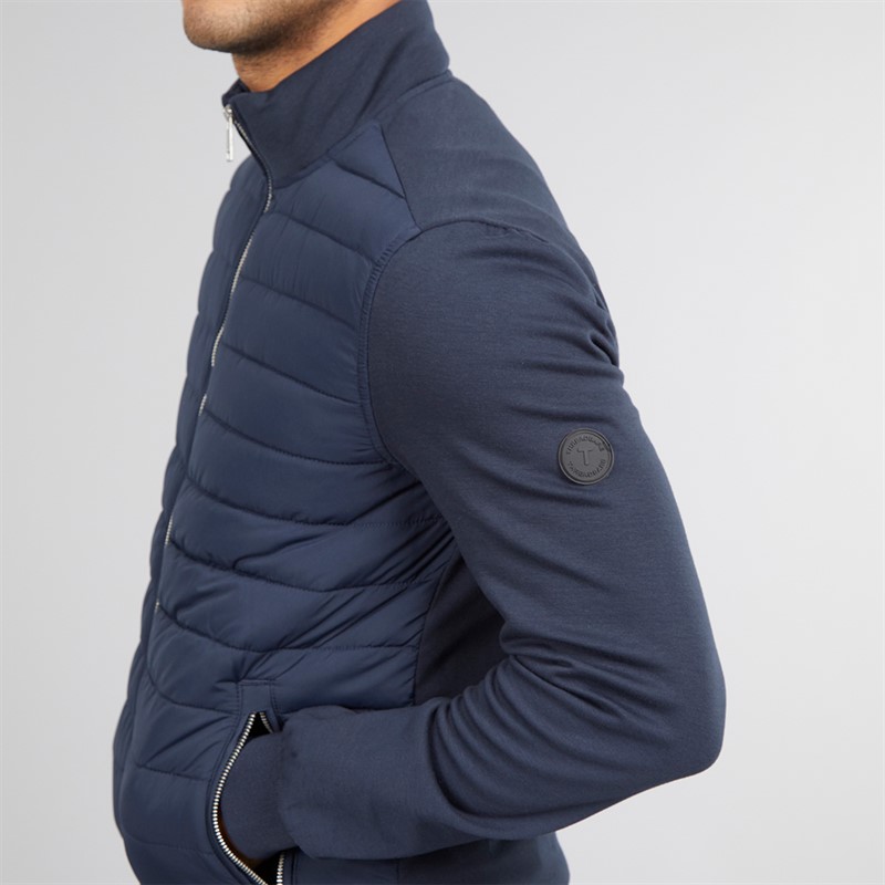 THREADBARE Mens Don Jacket Navy