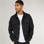 THREADBARE Mens Porter Shacket Black