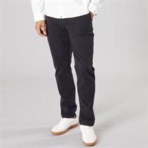 THREADBARE Mens Laurito Regular Fit Straight Trousers Black