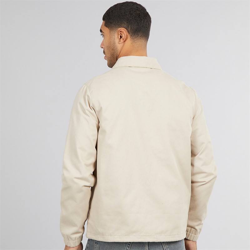 THREADBARE Mens Arcadia Parka Jacket Stone