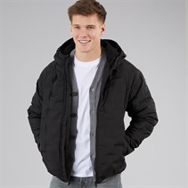 THREADBARE Mens Ancash Jacket Black