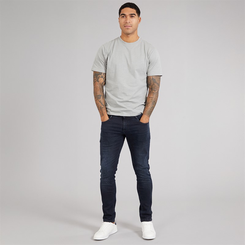 THREADBARE Mens Fontain Five Pack T-Shirts Multi