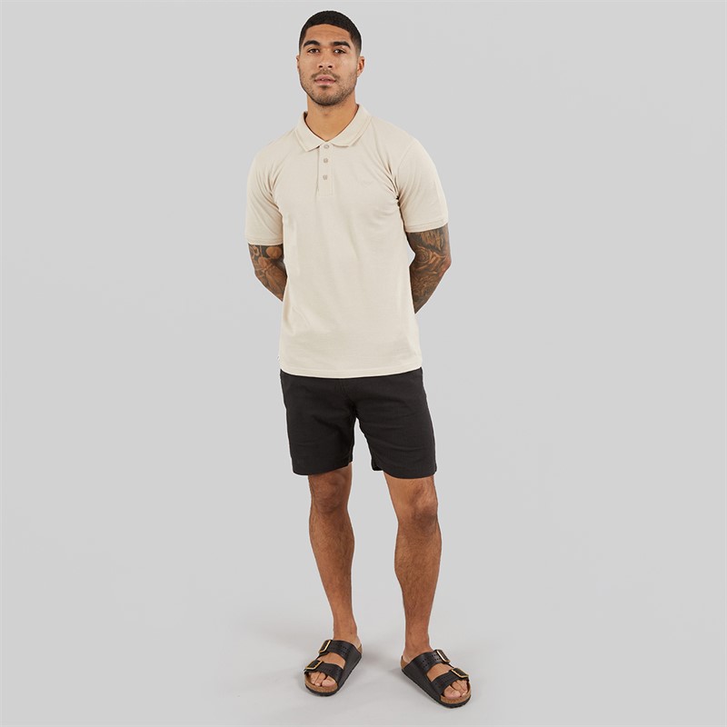 THREADBARE Mens Eastsea Shorts Black