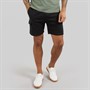 THREADBARE Mens Temples Cargo Shorts Black