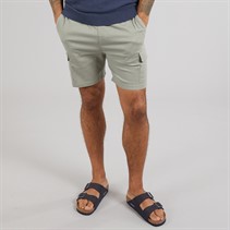 THREADBARE Mens Temples Cargo Shorts Sage