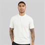 THREADBARE Mens Douglas Knitted Polo Shirt Ecru