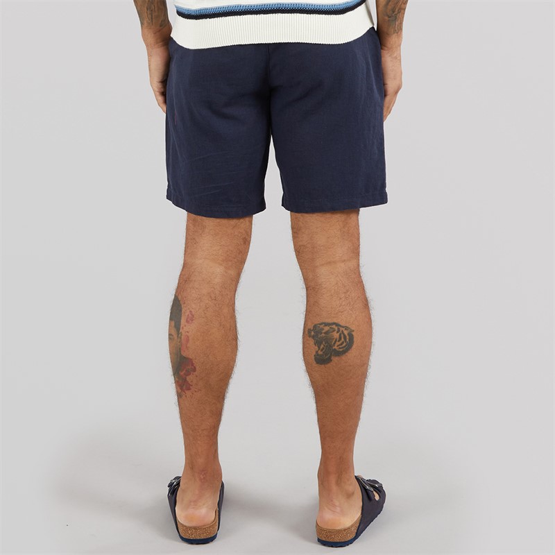 THREADBARE Mens Eastsea Shorts Navy