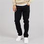 THREADBARE Mens Canterbury Straight Fit Jeans Black