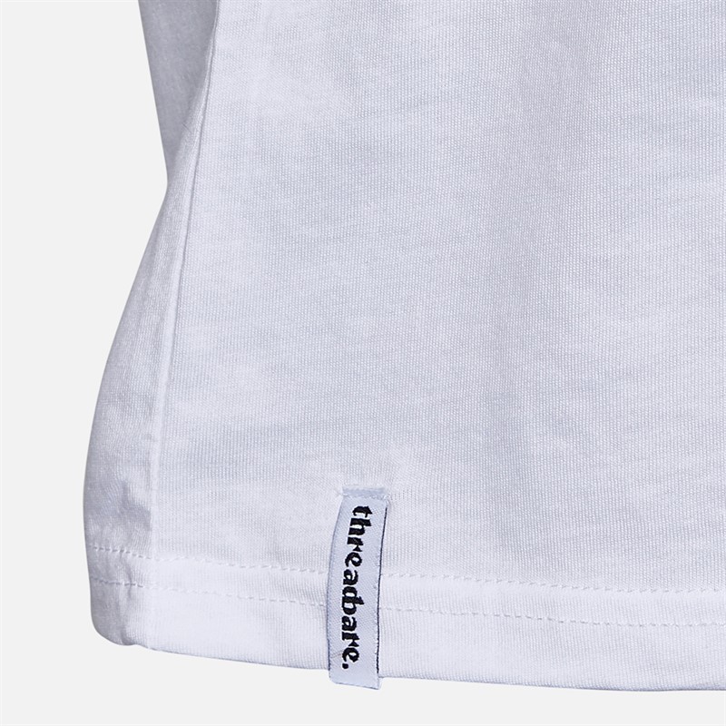 THREADBARE Mens Croswell Three Pack Polo Shirts Navy/Denim Blue/White