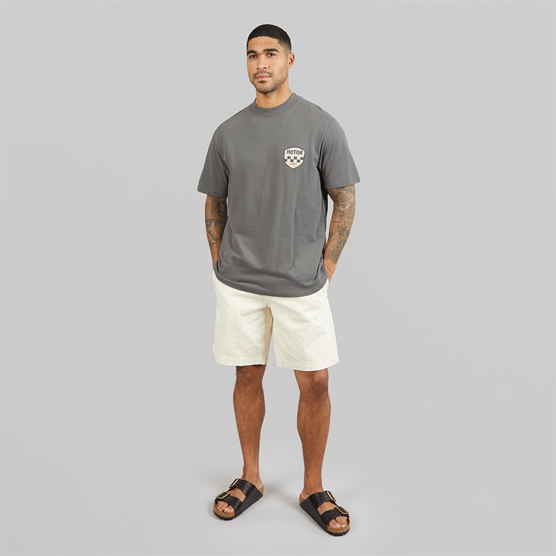 THREADBARE Mens Nol T-Shirt Slate