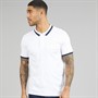 THREADBARE Mens Don Polo Shirt White