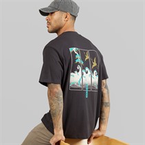 THREADBARE Mens Dag T-Shirt Charcoal