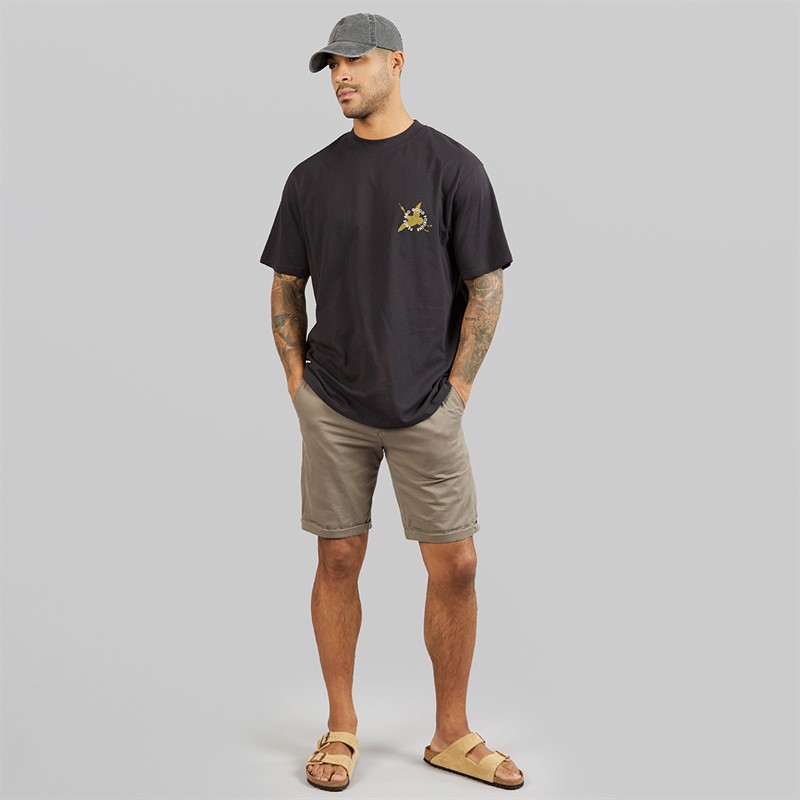 THREADBARE Mens Dag T-Shirt Charcoal