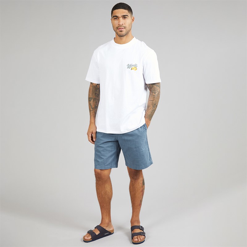 THREADBARE Mens Lowe T-Shirt White