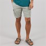 THREADBARE Mens Linen Cargo Shorts Sage