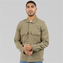 THREADBARE Mens Relay Long Sleeve Shacket Sage