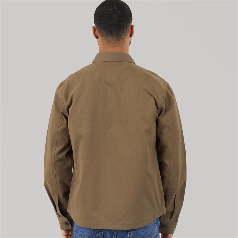 THREADBARE Mens Pulp Shacket Cigar