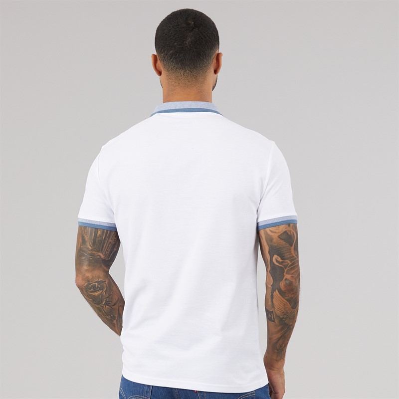 THREADBARE Mens Three Pack Ember Polo Shirts Multi
