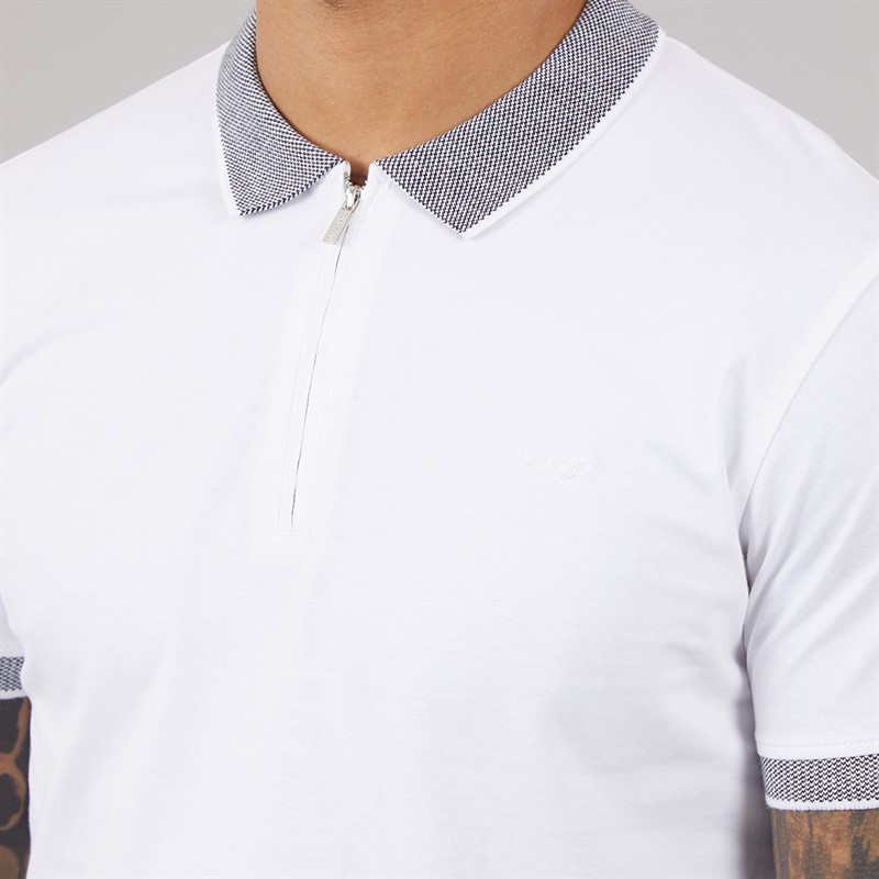 THREADBARE Mens Dale Three Pack Polo Shirts Multi