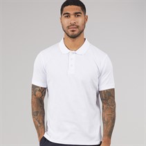 THREADBARE Mens Wigsto Polo Shirt White
