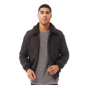 THREADBARE Mens Poacher Jacket Black