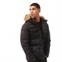 THREADBARE Heren Carberry Jas Zwart