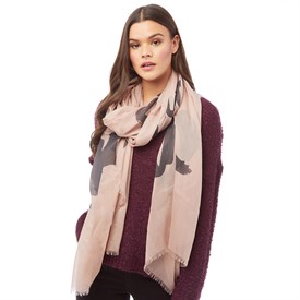 Tutti Co Dames Humble Blush Sjaal Oudroze tutti co kopen in de aanbieding