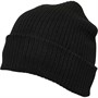 Thomas Calvi Mens Beanie Black