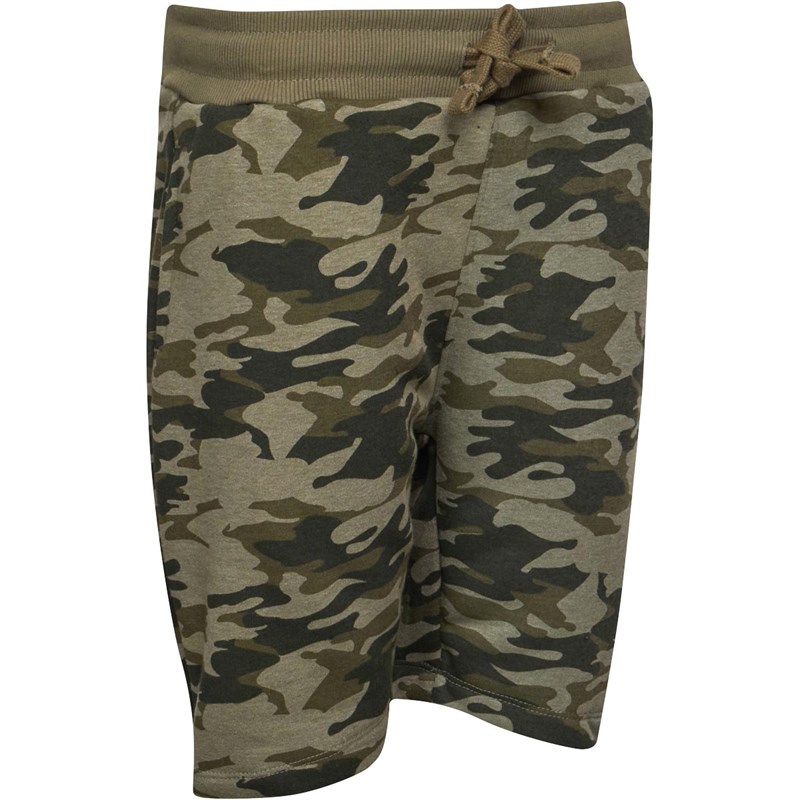khaki fleece shorts