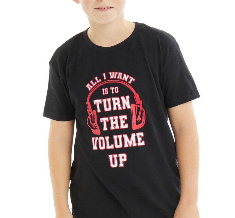 Threadboys Boys Christmas Two Pack Lounge Set Red/Black