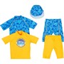 Threadboys Infant Two Pack Rash Vest And Hat Set Blue