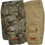 Threadboys Boys Two Pack Cargo Chino Shorts Multi