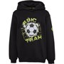 Threadboys Boys Morgan Football Graphic Hoodie Black