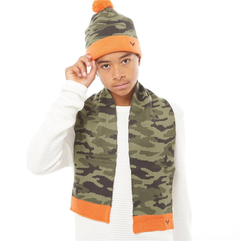 junior hat and scarf set