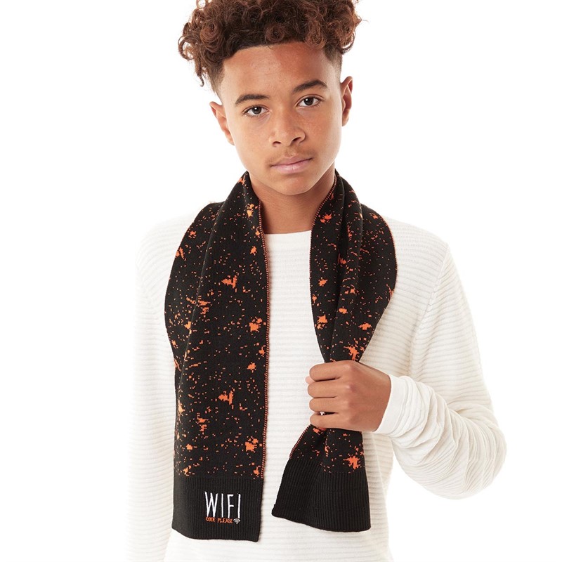 Threadboys Boys Wifi Hat And Scarf Set Multi