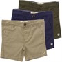 Threadboys Boys Lopez Three Pack Chino Shorts Multi