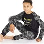 Threadboys Boys Mode Camo Nightwear Set Black