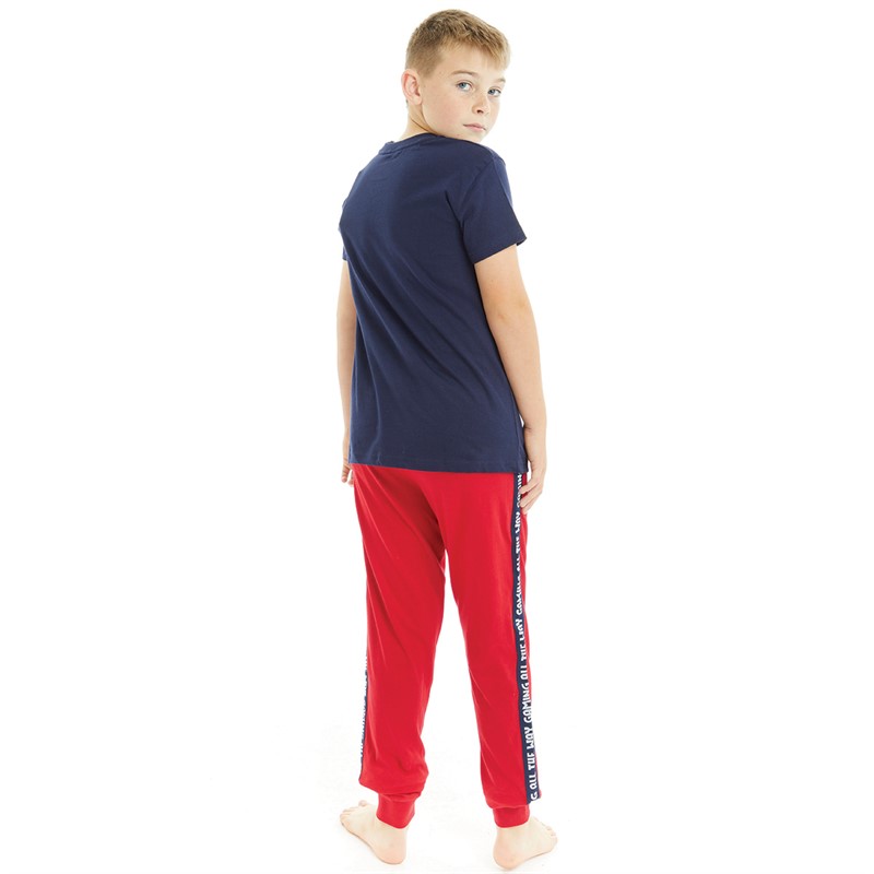 Threadboys Boys Present Lounge Set Navy