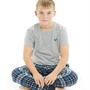 Threadboys Boys Delano Loungewear Set Grey Marl
