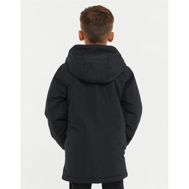 Threadboys Boys Gilbert Mock Layer Jacket Black