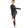 Threadboys Boys Track Print Nightwear Set Black