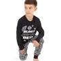 Threadboys Pyjama Garçon Blast Off To Bed noir