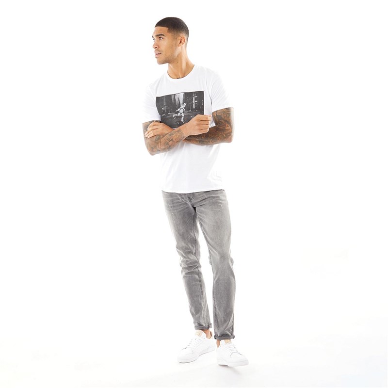 STAR WARS Herre Stormtrooper Skate T-shirts Hvid